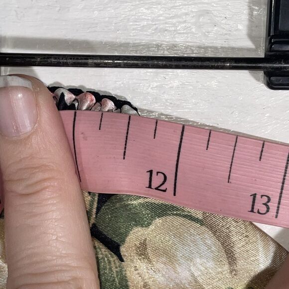 Vintage Victoria’s Secret Gold Label Floral High Cut Satin Bloomers Shorts M - Picture 7 of 8